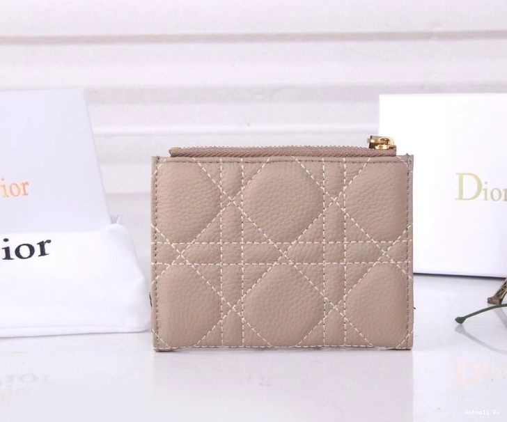 88246 Purse ZipUp Wallets Dior Christian 0726